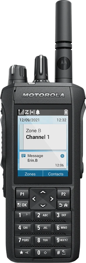 Motorola Solutions MOTOTRBO R7, Il portatile DMR di punta della gamma MOTOTRBO.