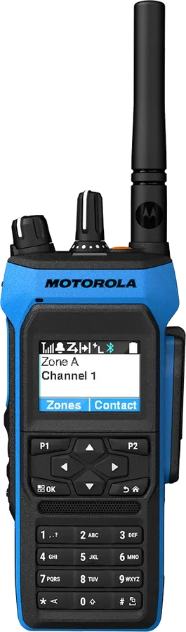 Motorola Solutions MOTOTRBO R7Ex, Il portatile a sicurezza intrinseca per gli ambienti ATEX.
