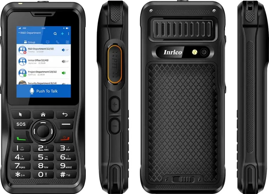 Inrico T310, La radio PoC con touchscreen da 2,4" e rilevamento cadute.