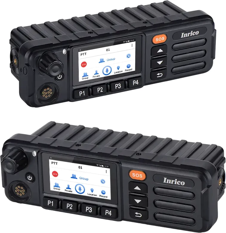 Inrico TM-7Plus, La radio PoC veicolare per impianti a 12, 24 e 36 V.