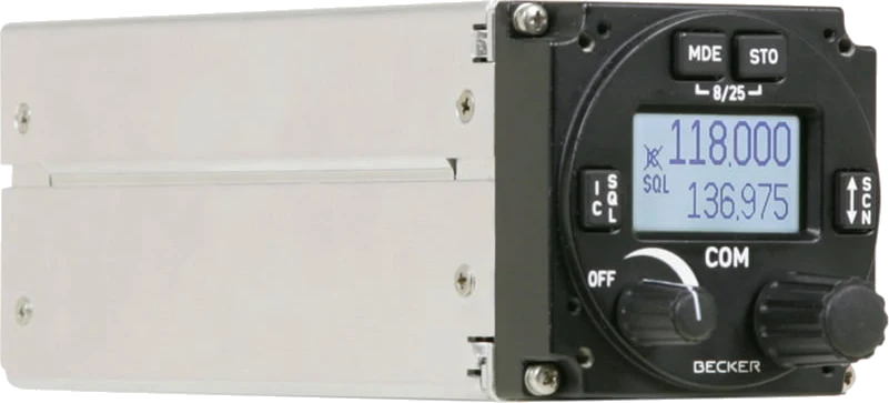 Becker Avionics GT6201, Il ricetrasmettitore di terra per torri di controllo, aviosuperfici e mezzi aeroportuali.