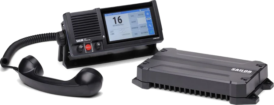 Sailor SAILOR 7222, Il radiotelefono di plancia GMDSS di Classe A per navi mercantili e da lavoro.