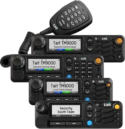 Tait TM9300, La radio veicolare multiprotocollo per flotte, autostrade e utility.